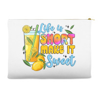 Life Is  Make It Sweet Accessory Pouches | Artistshot