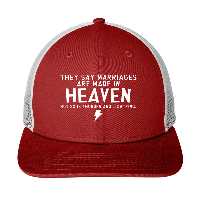 Heaven Thunder Snapback Trucker Cap by kerenajun | Artistshot