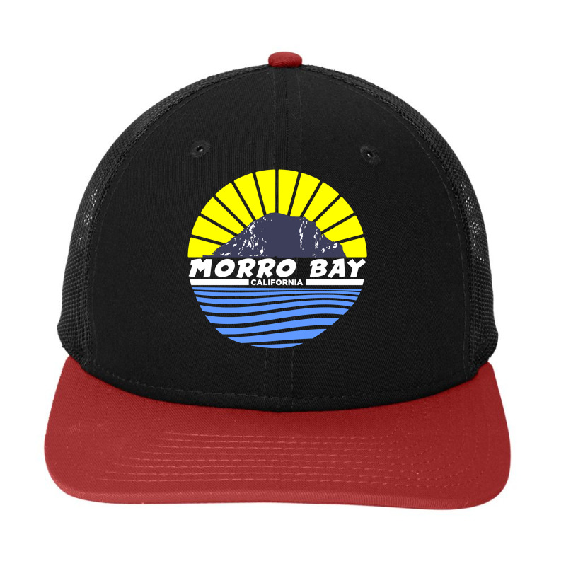 Morro Bay Morro Rock California Long Sleeve T Shirt Snapback Trucker Cap by nycerecoverdell | Artistshot