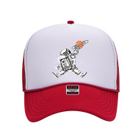 Astronaut In Outer Space Foam Trucker Hat | Artistshot