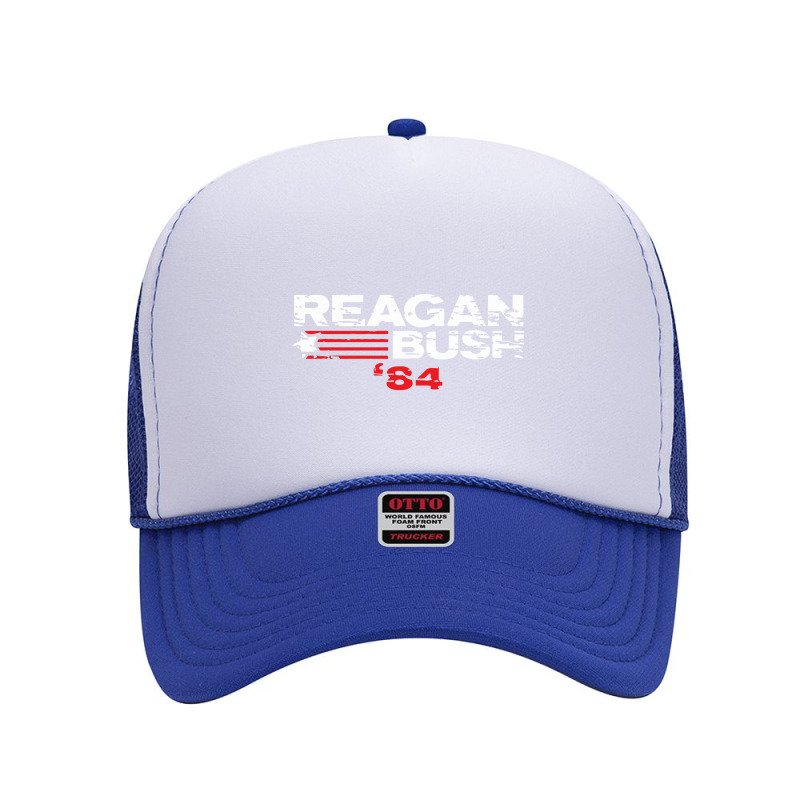 Reagan Bush Foam Trucker Hat by kerenajun | Artistshot