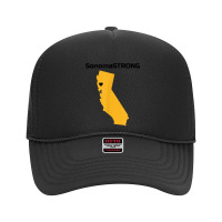 Support Sonoma Strong California State Heart Love T Shirt Foam Trucker Hat | Artistshot