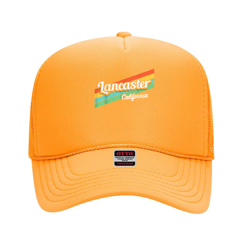 Lancaster California Retro Vintage T Shirt Foam Trucker Hat | Artistshot