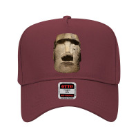 Easter Island Moai Statue Monolith World Mystery Adjustable Baseball Cap | Artistshot