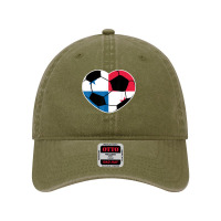 Panama Soccer Ball Heart Jersey Shirt   Panama Football Gift Dyed Cap | Artistshot