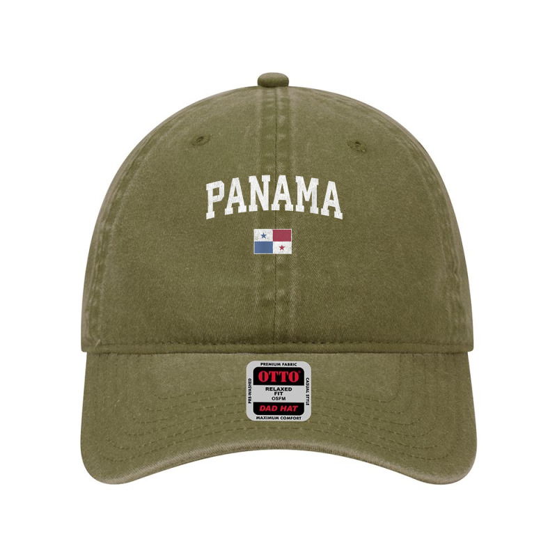 Panama T Shirt Vintage Sports Design Panamanian Flag Tee Dyed Cap by valerietaverna | Artistshot