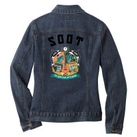 Wilbur Soot College Ladies Denim Jacket | Artistshot