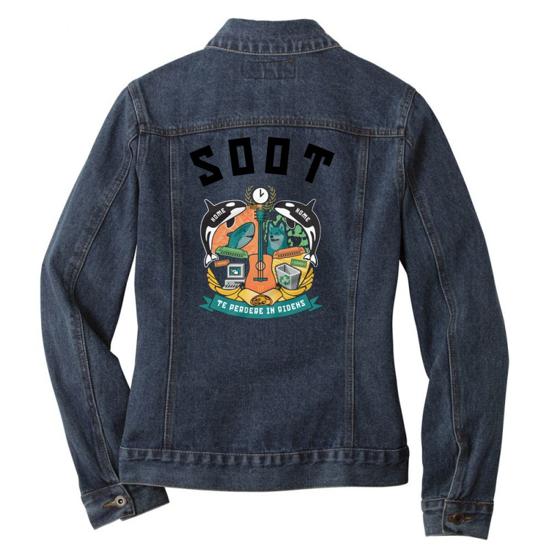 Wilbur Soot College Ladies Denim Jacket | Artistshot