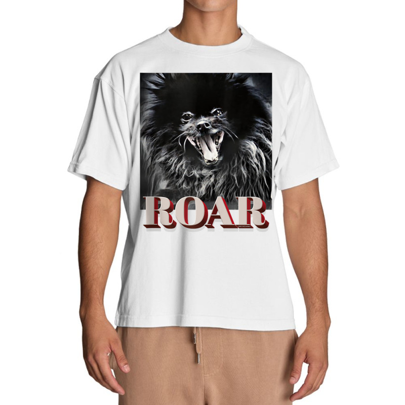 Roar Pomeranian Dog Tank Top Tank Top Urban Heavy T-shirt | Artistshot