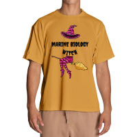 Marine Biology Witch Halloween Marine Biology T Shirt Urban Heavy T-shirt | Artistshot