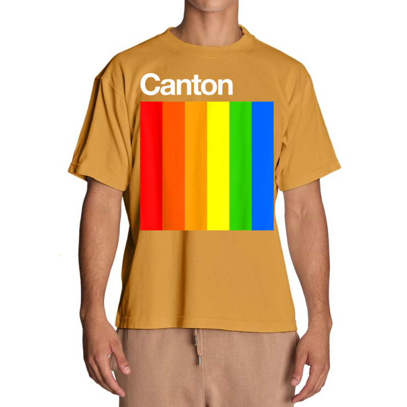 Canton Colors College University Alumni T Shirt Urban Heavy T-shirt | Artistshot