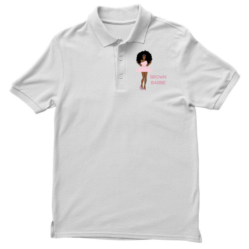 Afro Brown Barbie Men's Polo Shirt by tiococacola | Artistshot