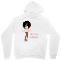 Afro Brown Barbie Unisex Hoodie | Artistshot