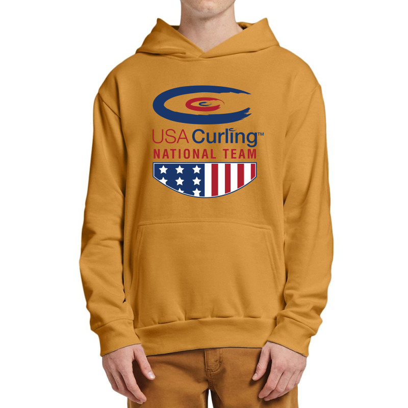 Usa Curling Team Urban Pullover Hoodie | Artistshot