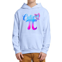 Cute & Funny Cutie Pi Math Pie Butterfly Adorable Math Pun Urban Pullover Hoodie | Artistshot