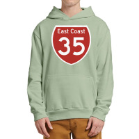 Highway 35, East Coast, New Urban Pullover Hoodie | Artistshot