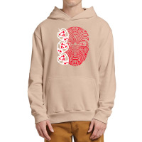 Warrior Red Urban Pullover Hoodie | Artistshot