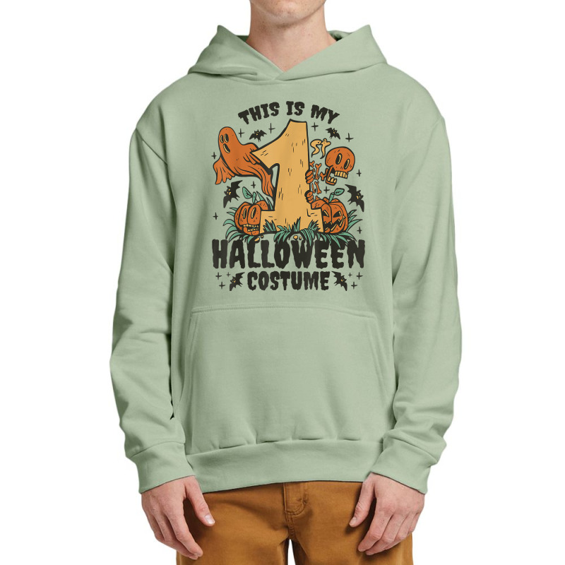 This Is My First Halloween Costume T Shirt Urban Pullover Hoodie | Artistshot