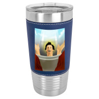 Music Vintage Retro Dinosaur Park Gifts Men.png Leatherette Tumbler | Artistshot