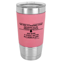 Playing  Ann Perkins Men Women Leatherette Tumbler | Artistshot