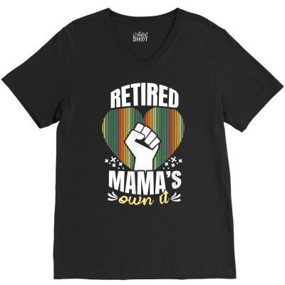 Amusing Mommies Of Retirement Quote T Shirt V-neck Tee Designed By Lammy