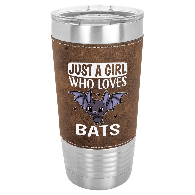 Just A Girl Who Loves Bats Cute Bat Costume Leatherette Tumbler | Artistshot