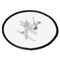 Astronaut  Space Station Iss Oval Patch | Artistshot