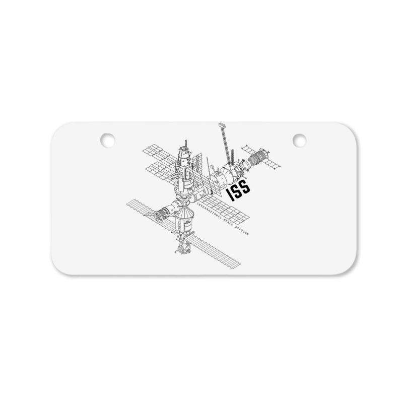 Astronaut  Space Station Iss Bicycle License Plate | Artistshot