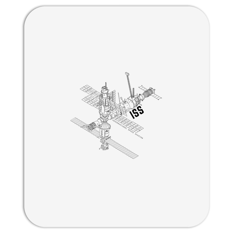 Astronaut  Space Station Iss Mousepad | Artistshot