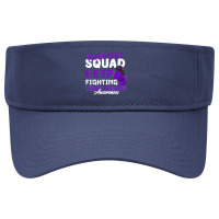 Awareness Support Squad I Lung Infections & Cystic Fibrosis T Shirt Visor Hat | Artistshot