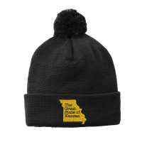 The Great State Pom Pom Beanie | Artistshot