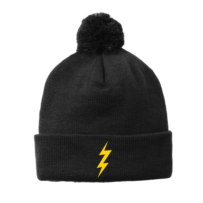 I'm A Celebrity Holly Willoughby Lightning Bolt Pom Pom Beanie by hatetheme | Artistshot