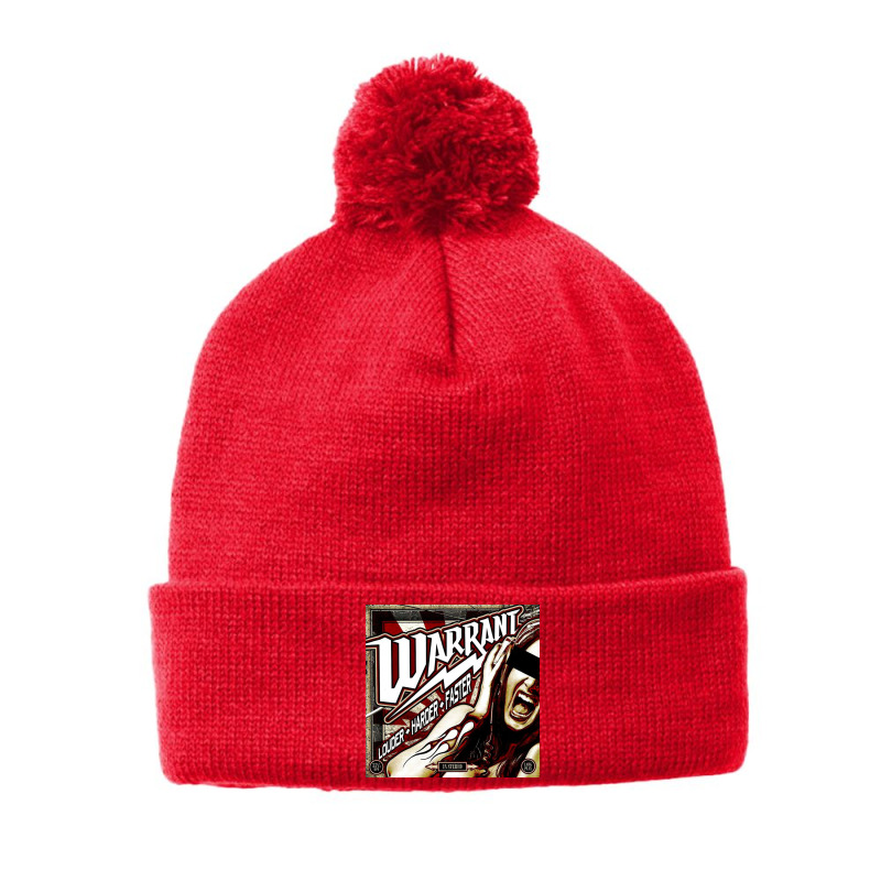 Warrant Pom Pom Beanie by jbros | Artistshot