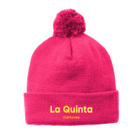 La Quinta California Classic Pom Pom Beanie | Artistshot