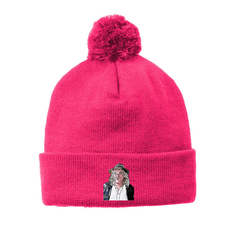 Phil Harding Time Show Pom Pom Beanie by gracia lunna | Artistshot