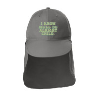 I Know We'll Be Alright Child Sun Shade Cap | Artistshot