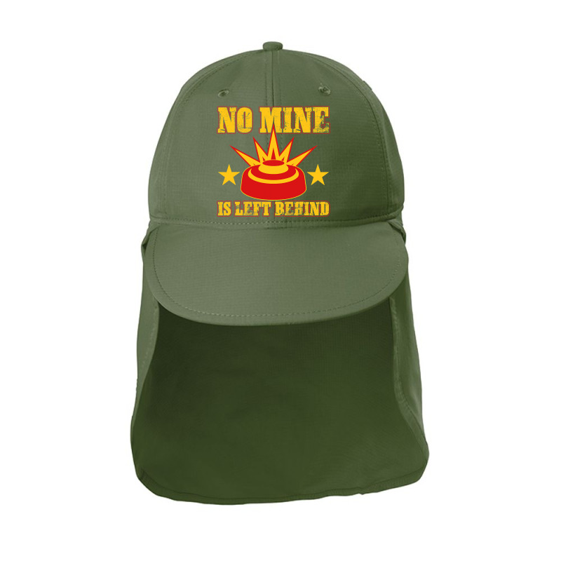 Combat Engineer No Mine Is Left Behind Sun Shade Cap by AdeArt | Artistshot