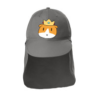 Crown Guinea Pig Face Sun Shade Cap | Artistshot