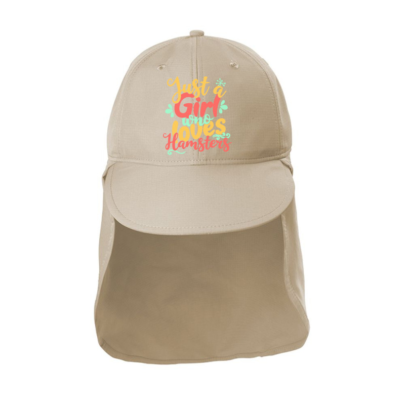 Just A Girl Who Love T  Shirt Just A Girl Who Loves Hamsters Gift Prod Sun Shade Cap by stammivy480 | Artistshot