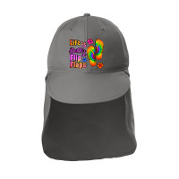 Life Is Better In Flip Flops Sun Shade Cap | Artistshot