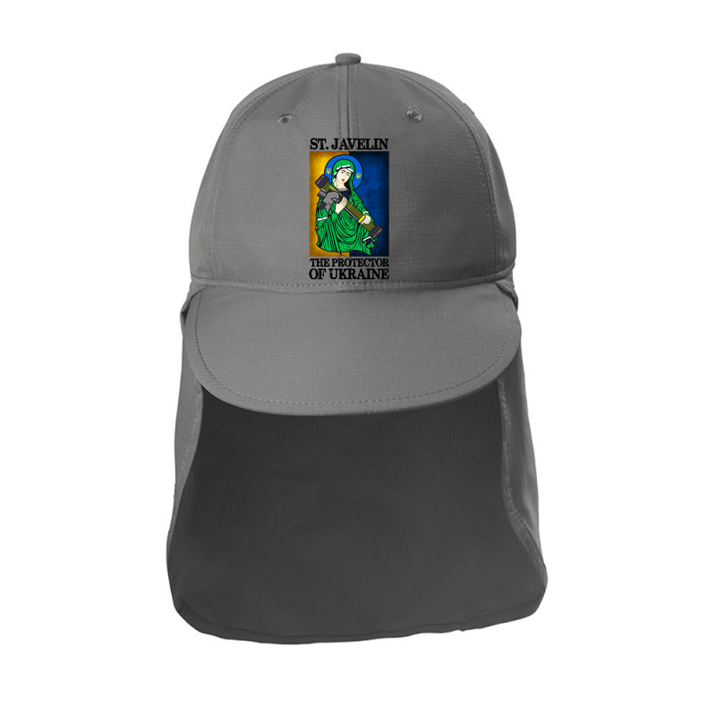 Saint Javelin Protector Of Support Sun Shade Cap | Artistshot