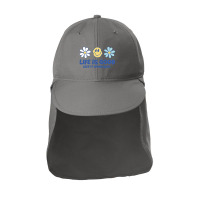 Life Is Good Keep It Wonderful, Aesthetic Motivational Quotes Sun Shade Cap | Artistshot