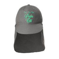 Say No To Palm Oil Ecologists Environmentalists Earth Day Sun Shade Cap | Artistshot