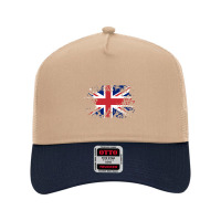 British Flag Vectors Mesh Back Trucker Hat | Artistshot