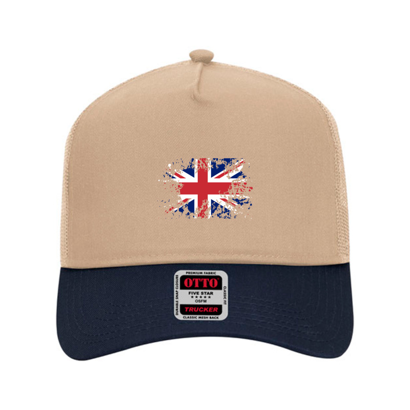 British Flag Vectors Mesh Back Trucker Hat | Artistshot