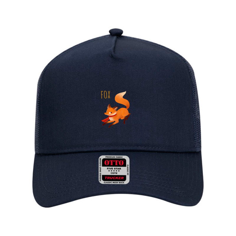 Fox Mesh Back Trucker Hat by Own G | Artistshot