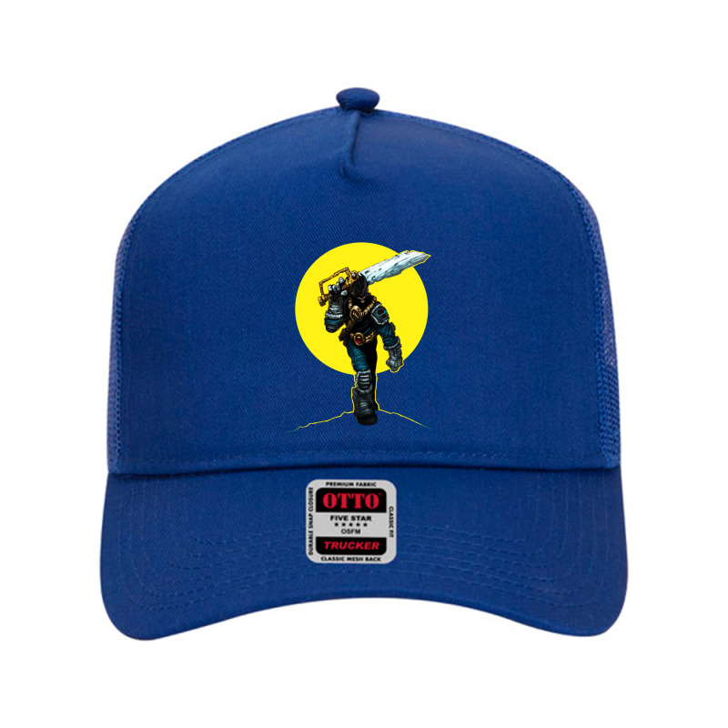 Heroic Sunrise Mesh Back Trucker Hat by loveshop | Artistshot