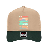 Beach Sunset T  Shirt Summer Sunset Beach Vacation Rocky Cliffs Ocean Mesh Back Trucker Hat | Artistshot