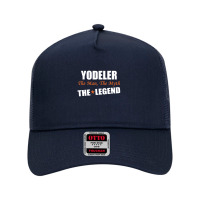 Yodeler The Man, The Myth The Legend Mesh Back Trucker Hat | Artistshot