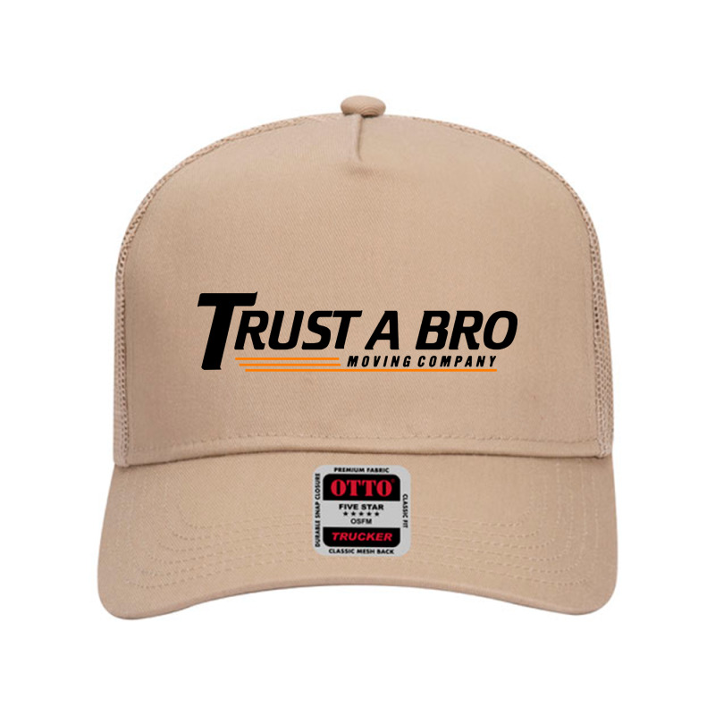 Trust A Bro Tracksuit Mafia Mesh Back Trucker Hat | Artistshot